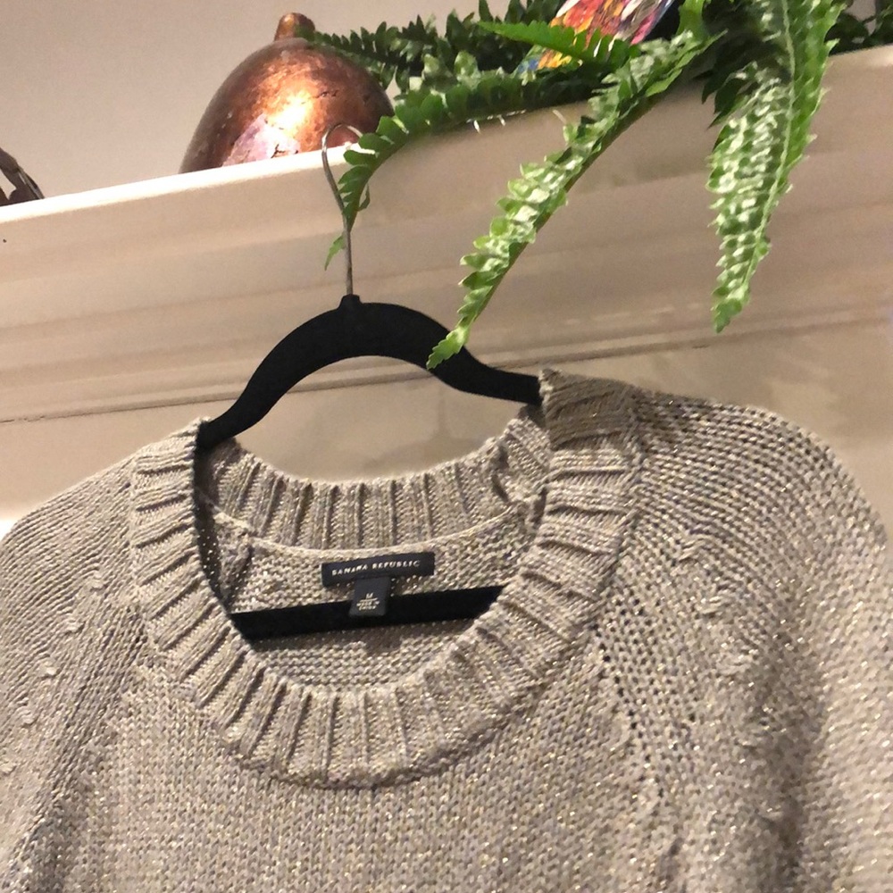 Banana Republic Shimmery sweater top